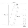 Уличный настенный светильник Arte Lamp Salire A3157AL-1BK A3157AL-1BK - 3