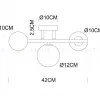 Бра Arte Lamp Gemini A2243PL-3BK A2243PL-3BK - 3