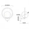 Бра Arte Lamp Matisse A7741AP-1BK A7741AP-1BK - 3