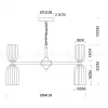 Подвесная люстра Arte Lamp Charm A1623LM-10GO A1623LM-10GO - 3