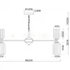 Подвесная люстра Arte Lamp Charm A1623LM-16GO A1623LM-16GO - 3