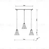 Подвесной светильник Arte Lamp Lancaster A5891SP-3BK A5891SP-3BK - 3