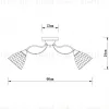 Потолочная люстра Arte Lamp Lily A4366PL-5BK A4366PL-5BK - 4