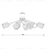 Потолочная люстра Arte Lamp Maria A4536PL-8AB A4536PL-8AB - 4