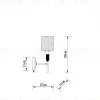Бра Arte Lamp Maria A4536AP-1AB A4536AP-1AB - 3