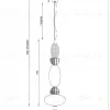 Подвесной светильник Divinare Ambra 5016/17 SP-20 5016/17 SP-20 - 2