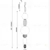 Подвесной светильник Divinare Ambra 5016/17 SP-28 5016/17 SP-28 - 2
