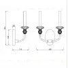 Бра Divinare Capello 4947/01 AP-2 4947/01 AP-2 - 3