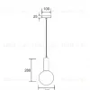 Подвесной светильник Divinare Eterno 1830/53 SP-1 1830/53 SP-1 - 2
