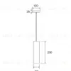 Подвесной светильник Divinare Cottero 2212/05 SP-5 2212/05 SP-5 - 2