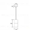 Подвесной светильник Divinare Cigno 2214/05 SP-5 2214/05 SP-5 - 2