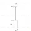 Подвесной светильник Divinare Cigno 2214/27 SP-5 2214/27 SP-5 - 2