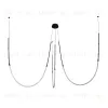 Подвесная люстра Arte Lamp Klimt A2850SP-38BK A2850SP-38BK - 1