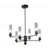 Люстра на штанге AM Group INDIGO SP6 PEARL BLACK INDIGO SP6 PEARL BLACK - 1