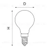 Лампа светодиодная Lightstar E27 8W 3000K 933002 933002 - 2