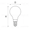 Лампа светодиодная Lightstar E14 6W 4000K 933804 933804 - 2