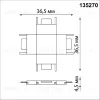 X-соединитель с токопроводом Novotech Shino Easy 135270 135270 - 2