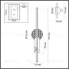 Настенный светильник Odeon Light L-vision Strekoza 5413/18WL 5413/18WL - 2