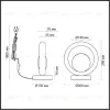 Настольная лампа Odeon Light Hightech Saturn 5443/1T 5443/1T - 2
