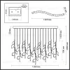 Подвесная люстра Odeon Light L-vision Listva 5445/17 5445/17 - 2