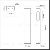 Ландшафтный светильник Odeon Light Nature Gala 6658/14GL3 6658/14GL3 - 2