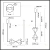 Подвесной светильник Odeon Light L-vision Sand Glass 7090/10L 7090/10L - 2