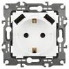 Розетка со шторами и 2 USB Эра 12-4109-01М Б0065728 Б0065728 - 1