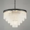 Подвесная люстра Delight Collection 1920s Odeon KR0387P-10A black/frost KR0387P-10A black/frost - 2