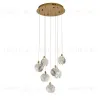 Каскадная люстра Delight Collection OD2440-7 gold/clear OD2440-7 gold/clear - 2