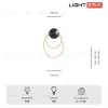 Настенный светильник Lightera Tura LE103W-47BB STAINLESS LE103W-47BB STAINLESS - 5