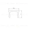 Экран Arlight ARH-PLINTUS-FANTOM-3000 Opal 043128 043128 - 2