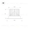 Встраиваемый светильник Arlight MS-ATLAS-TRIMLESS-R50-8W Warm3000 (BK, 32deg, 230V) 031882(1) 031882(1) - 2