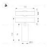 Трековый магнитный светильник Arlight MAG-SPOT-ZOOM-25-R35-7W Day4000 (BK, 20-55 deg, 24V) 053796 053796 - 2
