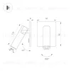 Спот Arlight SP-READER-S60x86-3W Warm2700 (WH, 20 deg, 230V) 052940 052940 - 3
