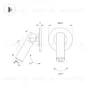 Спот Arlight SP-READER-NB-R60-3W Warm3000 (WH, 20 deg, 230V) 053088 053088 - 2