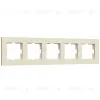 Рамка на 5 постов Werkel Slab (айвори софт) W0052962 4690389207938 a067787 4690389207938 - 1