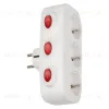 Разветвитель сетевой с выключателем Uniel S-GES3-16OB WHITE UL-00011239 S-GES3-16OB WHITE - 5