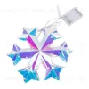 Светильник декоративный на батарейках Снежинка Uniel ULD-R512 3АА SNOWFLAKE UL-00012222 ULD-R512 3АА SNOWFLAKE - 4