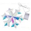 Светильник декоративный на батарейках Снежинка Uniel ULD-R512 3АА SNOWFLAKE UL-00012222 ULD-R512 3АА SNOWFLAKE - 3