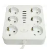 Удлинитель Stekker Home plus HM09-66-02 49982 49982 - 2