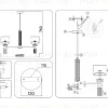 Люстра на штанге Ambrella Light High Light Classic LH71301 LH71301 - 5