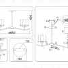 Люстра на штанге Ambrella Light High Light Modern LH57002 LH57002 - 5