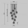 Каскадная люстра Maytoni Biology MOD367PL-L30BBSK MOD367PL-L30BBSK - 7