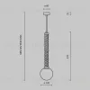Подвесной светильник Maytoni Teatro MOD287PL-01BS1 MOD287PL-01BS1 - 3