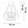 Подвесная люстра Vitaluce V54010-0/1S V54010-0/1S - 3