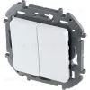 Выключатель двухклавишный Legrand Inspiria 673620 673620 - 3