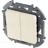 Выключатель двухклавишный Legrand Inspiria 673621 673621 - 3