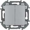 Выключатель двухклавишный Legrand Inspiria 673622 673622 - 1