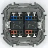 Переключатель двухклавишный Legrand Inspiria 673667 673667 - 1