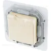 Розетка с/з со шторками с защитной крышкой Legrand Inspiria 673741 673741 - 3